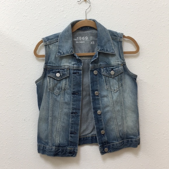 GAP Jackets & Blazers - Gap Denim Vest